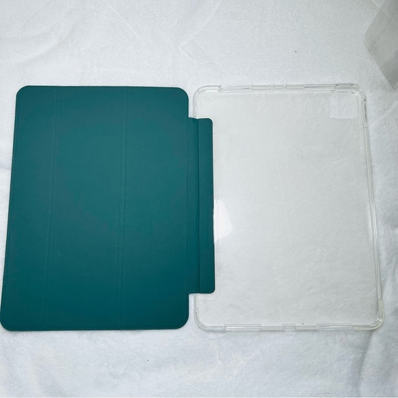 IPAD Pro 11 case 2020 2021 2022 cover - Dark Green - New - Picture 2 of 4